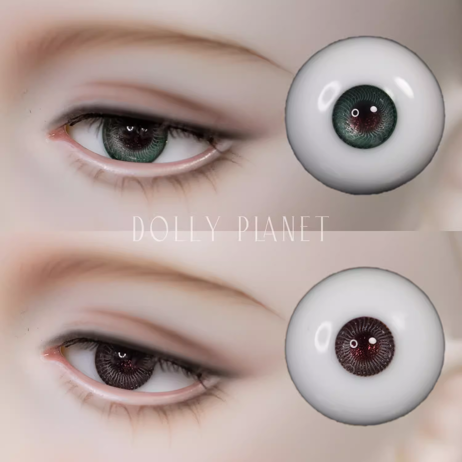 DG45-46 BJD Glass Eyes